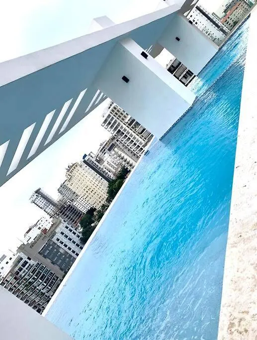 1Br Luxury Apartment Pool, Gym, Rooftop Santo Domingo